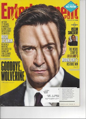 ENTERTAINMENT WEEKLY March 10 2017 Hugh Jackman Wolverine