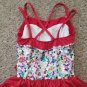 THEATRICAL COSTUMES Red Sequined Tutu Leotard Youth MC