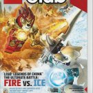 LEGO CLUB Magazine July August 2015 Legends of Chima Fire vs Ice