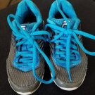 FILA Gray and Blue Athletic Sneakers Youth Boys Size 11