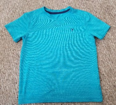 OLD NAVY ACTIVE Blue Dri Fit Short Sleeved Top Boys Size 5