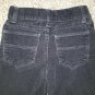OLD NAVY Black Straight Leg Corduroy Pants Boys Size 4T Adjustable Waist