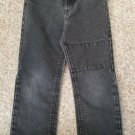 OLD NAVY Black Classic Denim Jeans Boys Size 5 5T Adjustable Waist