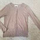 SONOMA Brown Cardigan Sweater ladies MEDIUM