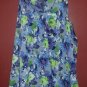 FOREVER XXI Purple Floral Sleeveless Blouse Ladies SMALL