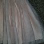 MIA & MIMI Blush and Gold Floral Lace Tulle Ballerina Dress Girls Size 12 months