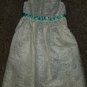 SOPHIA YOUNG DESIGN LIMITED White Lined Floral Lace Sleeveless Dress Size 4