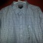 NWT Gray Plaid Long Sleeved Button Front Shirt CLAIBORNE Slim Fit Size 2X