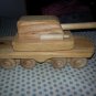 Handcrafted Wooden Tank 9 x 5 x 3 Movable Top