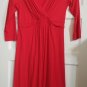 OLD NAVY MATERNITY Red Dressier Business Style Dress SMALL