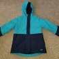 LANDS END Blue Kids Squall Fleece Lined Waterproof Insulated Jacket Girls 10-12