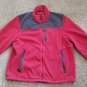 LL BEAN Red Zip Front Wind Pro Fleece Jacket Mens XLARGE