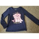 THE CHILDREN’S PLACE Blue Long Sleeved Narwhal Top Girls Size 5T