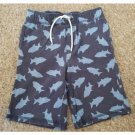 GYMBOREE Blue Shark Print Athletic Style Shorts Boys Size 4T