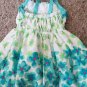 PENELOPE MACK Blue Daisy Print Sundress with Bloomers Girls 12 months