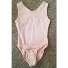 DANSKIN FREESTYLE Pink Beaded Sleeveless Leotard Girls XS Size 4-5