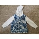 FIRST IMPRESSIONS Blue Tie Dyed Hooded Jacket Girls Size 24 months