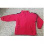 LANDS END Red Half Zip Fleece Lined Sweatshirt Boys Size 5-6