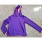 CHEETAH Purple Fleece Lined Hooded Pullover Girls Size 7-8