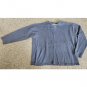 RUGGED TRAIL Slate Blue Long Sleeved Pullover Mens XXL 2XL