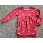 OLD NAVY Red Butterfly Print Long Sleeved Tunic Dress Girls 18-24 months