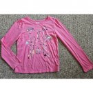 365 KIDS Pink Long Sleeved GRL PWR Unicorn Top Girls Size 8