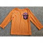 CAT & JACK Orange Monster Halloween Long Sleeved Top Boys Size 4T
