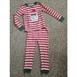 CARTER’S Red White Striped SANTA Long Sleeved Cotton Pajamas Boys Size 5T