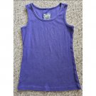 JUSTICE Purple Ribbed Tank Top Girls Size 10