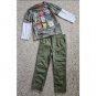 GARANIMALS Green Camo Print Top with Athletic Style Joggers Boys 4 4T