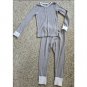 FRUIT OF THE LOOM Gray Waffle Weave Thermal Base Layer Size 4-5