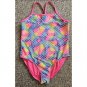 WONDER NATION Pink Rainbow Mermaid Print Bathing Suit Girls Size 14-16