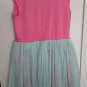 DISNEY Pink and Green MINNIE MOUSE Tutu Dress Girls Size 10-12