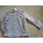 TIME and TRU Gray Sherpa Fleece Half Zip Pullover Jacket Ladies MEDIUM