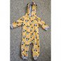 DISNEY Yellow and Black MICKEY MOUSE Hooded Jumpsuit Romper 24 months