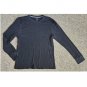 OLD NAVY Black Thermal Waffle Weave Long Sleeved Base Layer Top Mens MED