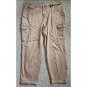 TERRA & SKY Brown Cargo Style Stretch Denim Jeans Womans Plus Size 24W