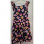 CARTER’S Navy Blue Tropical Floral Print Sundress Girls Size 14