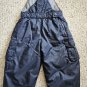 LONDON FOG Navy Blue Bib Overalls Snow Pants Boys Size 3T