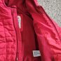 CAT & JACK Red Hooded Quilted Fleece Lined Winter Parka Boys Size 12 months