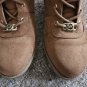 MICHAEL KORS Tan Myra Wendee Suede Wedge Boots Youth Girls Size 4