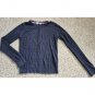 GAP KIDS Navy Blue Cable Knit Cardigan Sweater Girls XXL Size 14-16