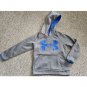 UNDER ARMOUR Gray Hooded Pullover Boys YSM Size 8