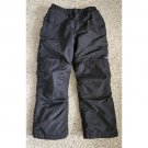 LANDS END Black Squall Waterproof Insulated Iron Knee Snow Pants Boys Size 10