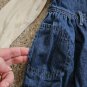 OSH KOSH Denim Jumper Matching Long Sleeved Top Girls Size 3T Pockets
