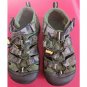 KEEN Green Camouflage Sneaker Hiking Waterproof Shoes Youth Boys Size 13