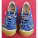 KEEN Blue Canvas Sneakers Shoe Toddler Boys Size 7