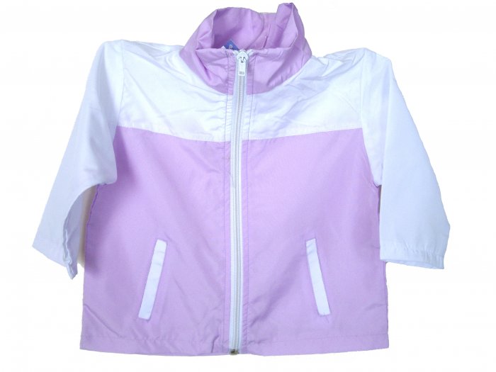 New Baby Girl Lavender Windbreaker Jacket 1218 months