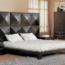 Annabela  Mahogany Modern Bed