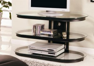 Austin  Black TV Stand